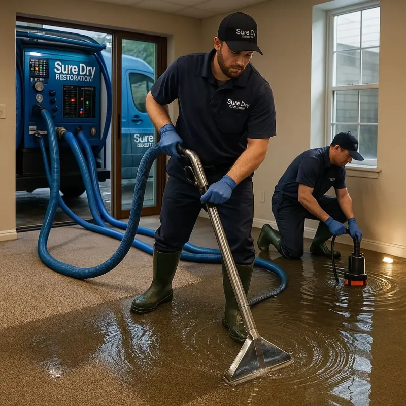 Water Extraction and Removal process in Cheney, WA
